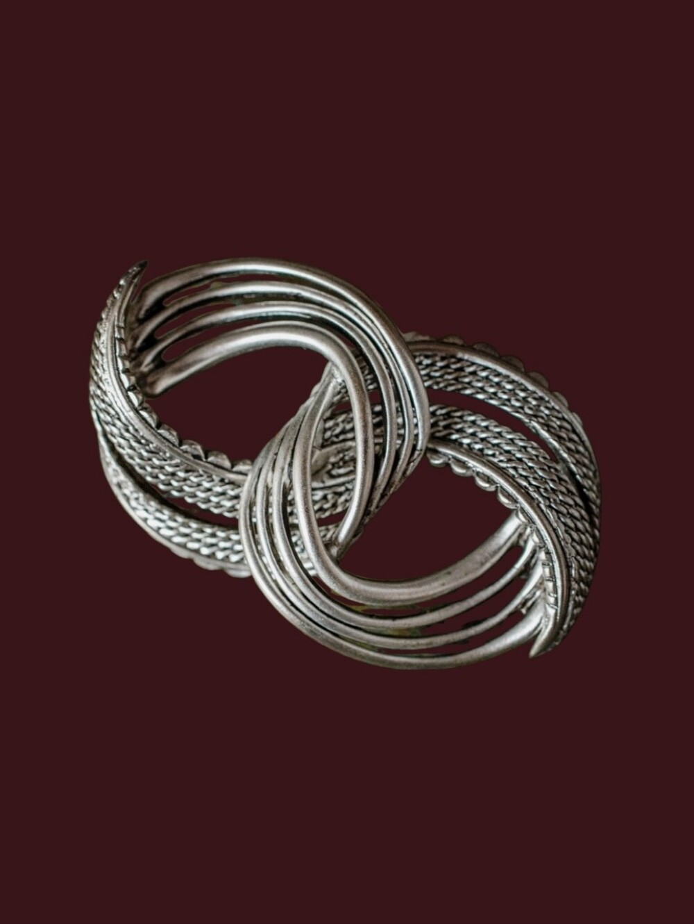Oscar de la Renta Vintage Rings Brooch -